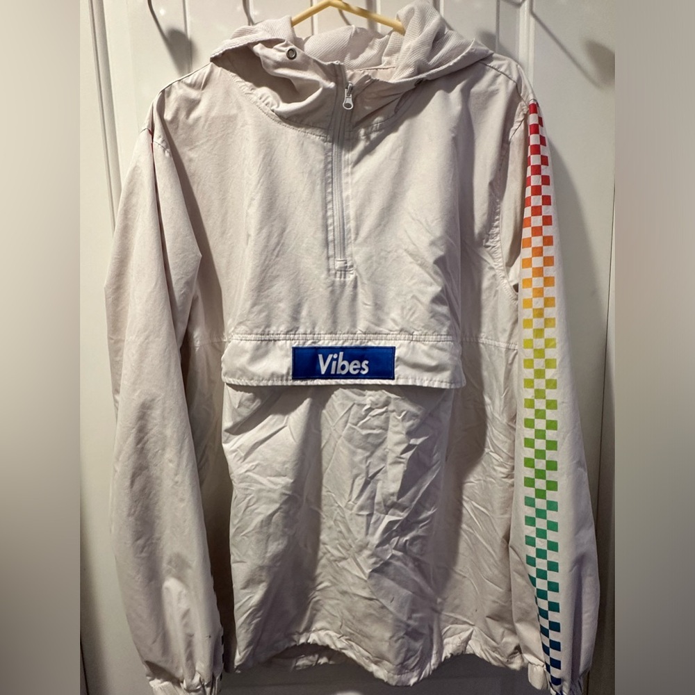 “Vibes” Windbreaker